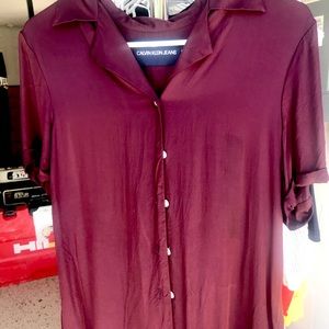 Calvin Klein jeans button up